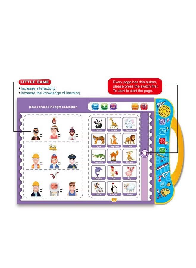 Intelligence Book for Kids, Interesting Preschool Learning Book